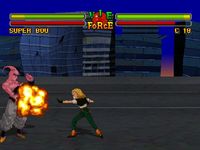 une photo d'Ã©cran de Dragon Ball Z - Ultimate Battle 22 sur Sony Playstation